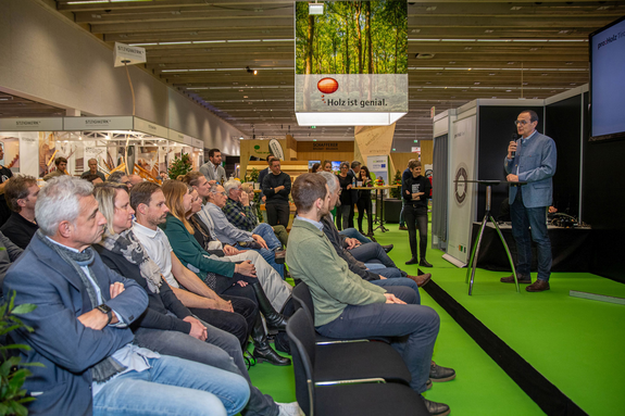 Holz-Hoangart auf der Hausbau & Energie Messe | © Congress Messe Innsbruck