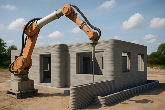 3D-Druck im Bauwesen | © stock.adobe.com / ณภัทร วงค์มาวิวัฒน์